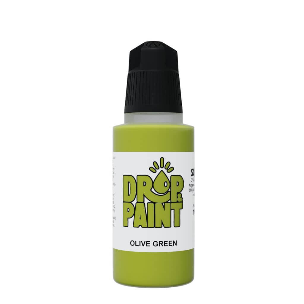 DROP & PAINT - OLIVE GREEN1