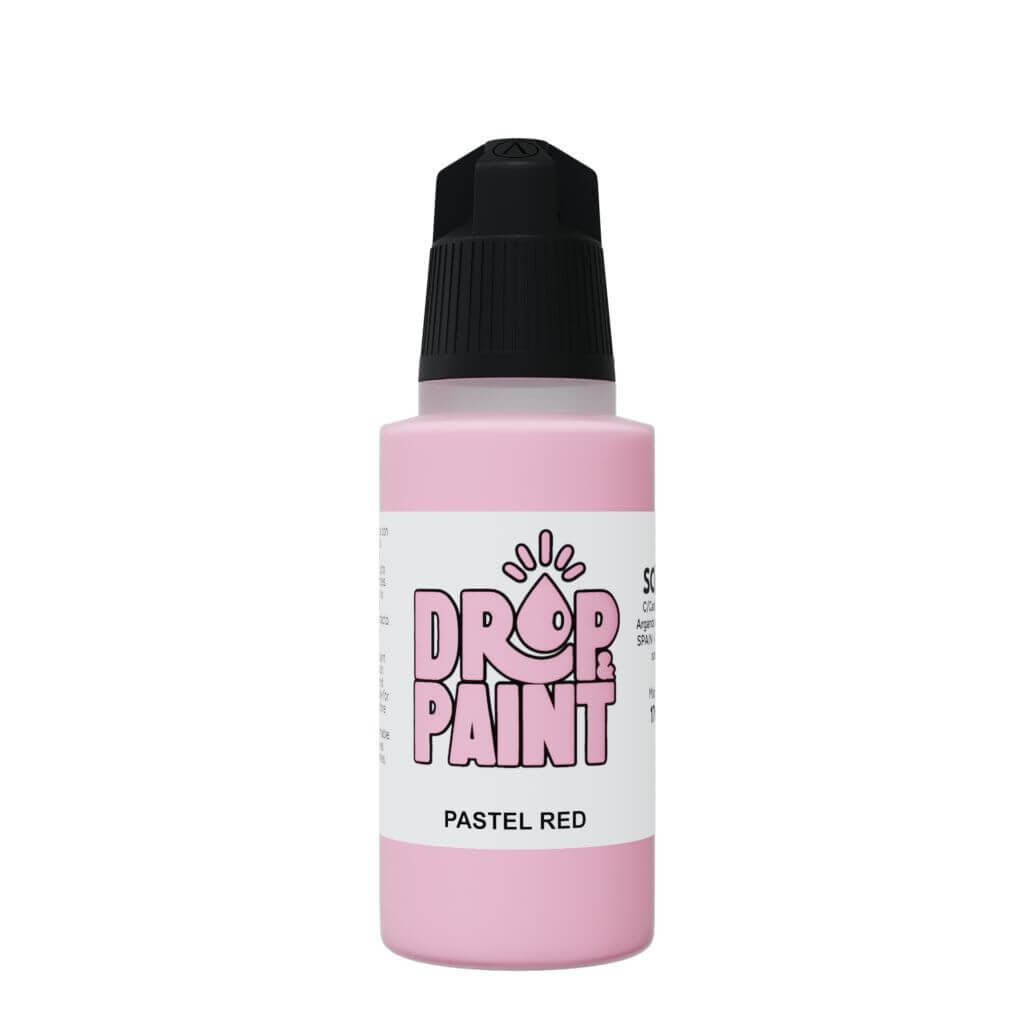 DROP & PAINT - PASTEL RED1
