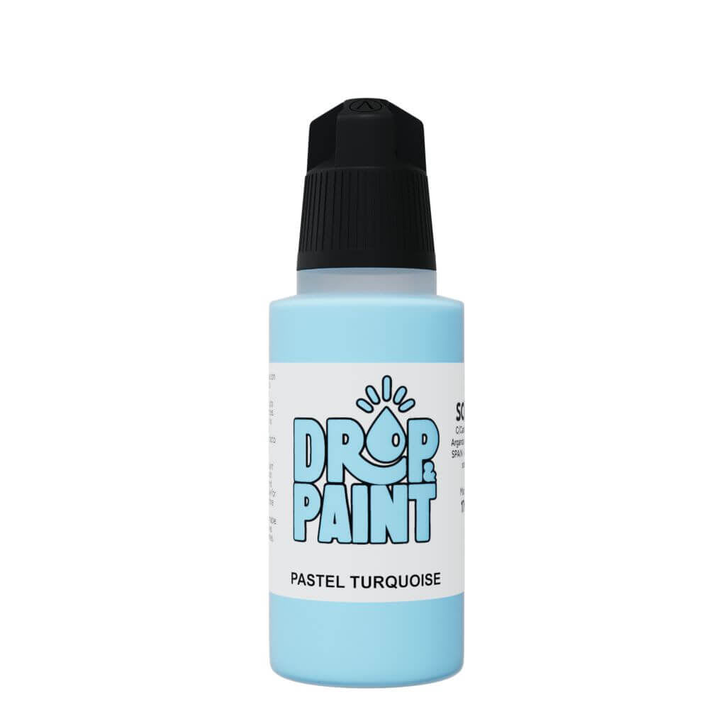 DROP & PAINT - PASTEL TUQUOISE1