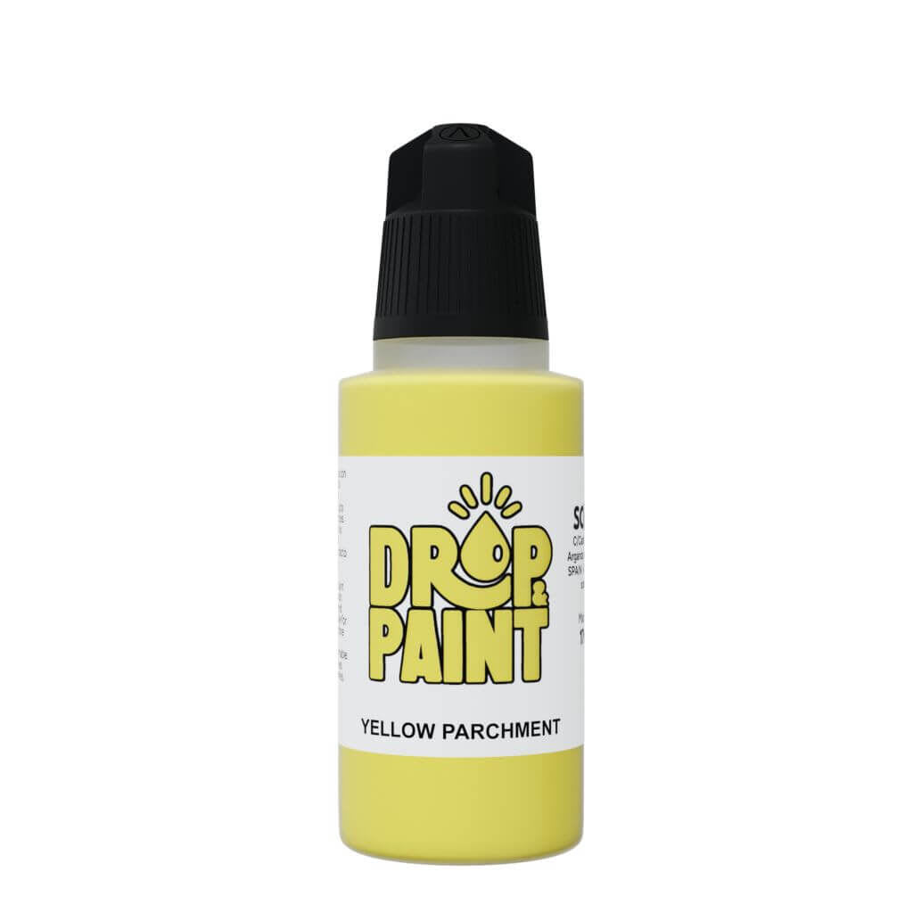 DROP & PAINT - YELLOW PARCHMENT1