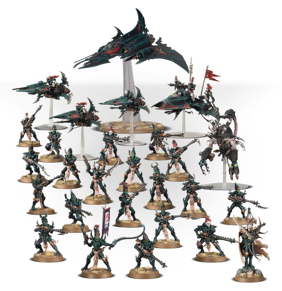 DRUKHARI POISONBLADE RAIDING PARTY - BATTLEFORCE1