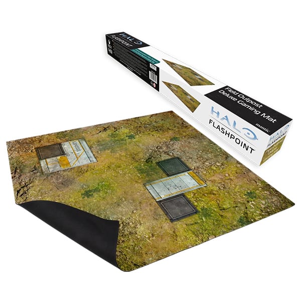 HALO: FLASHPOINT- FIELD OUTPOST DELUXE GAMING MAT1