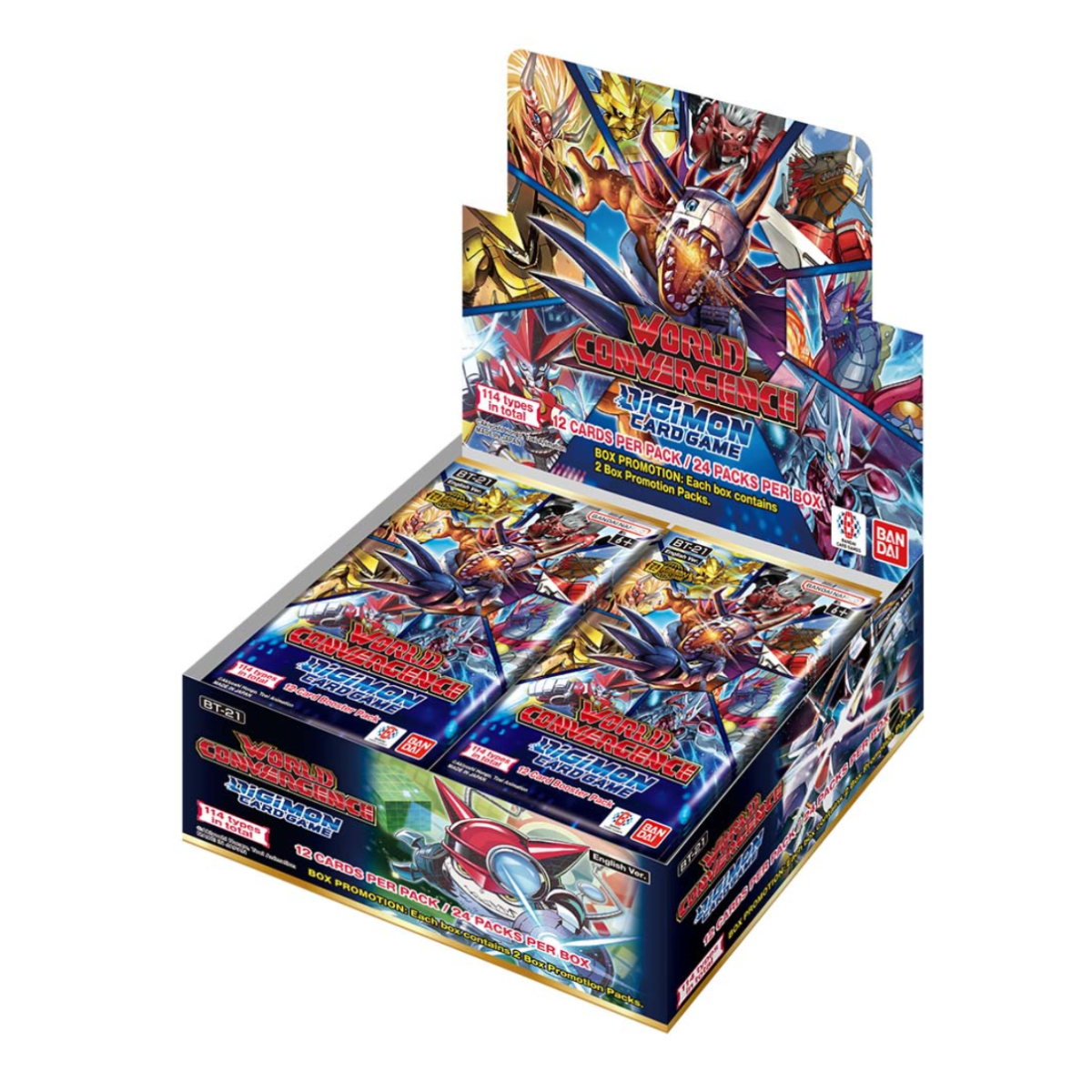 DIGIMON TCG: WORLD CONVERGENCE BOOSTER DISPLAY (BT21)1