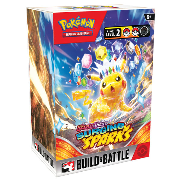 POKEMON TCG: SCARLET & VIOLET 08 SURGING SPARKS- BUILD & BATTLE BOX1
