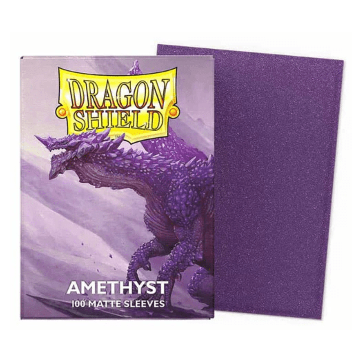DRAGON SHIELD SLEEVES: STANDARD - MATTE AMETHYST (100 CT,)1
