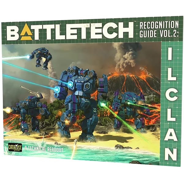 BATTLETECH: RECOGNITION GUIDE VOL. 2 ILCLAN (BOOK)1