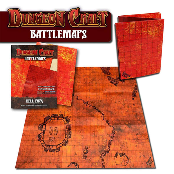 DUNGEON CRAFT: BATTLE MAP- HELL1