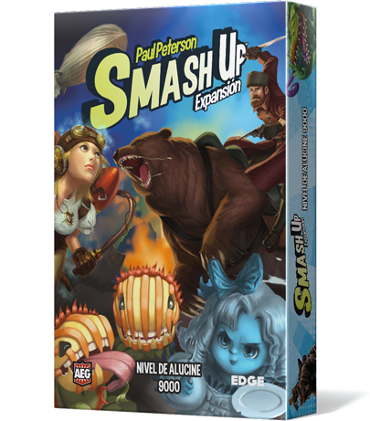 SMASH UP: EXPANSION - NIVEL DE ALUCINE 9000 (ESPAÑOL)1