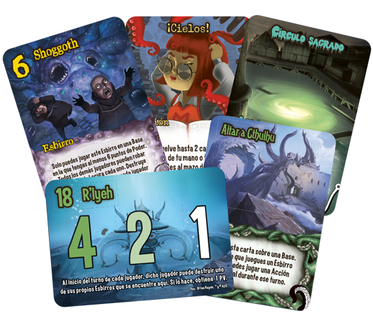 SMASH UP: EXPANSION - LA OBLIGATORIA EXPANSION DE CTHULHU (ESPAÑOL)2