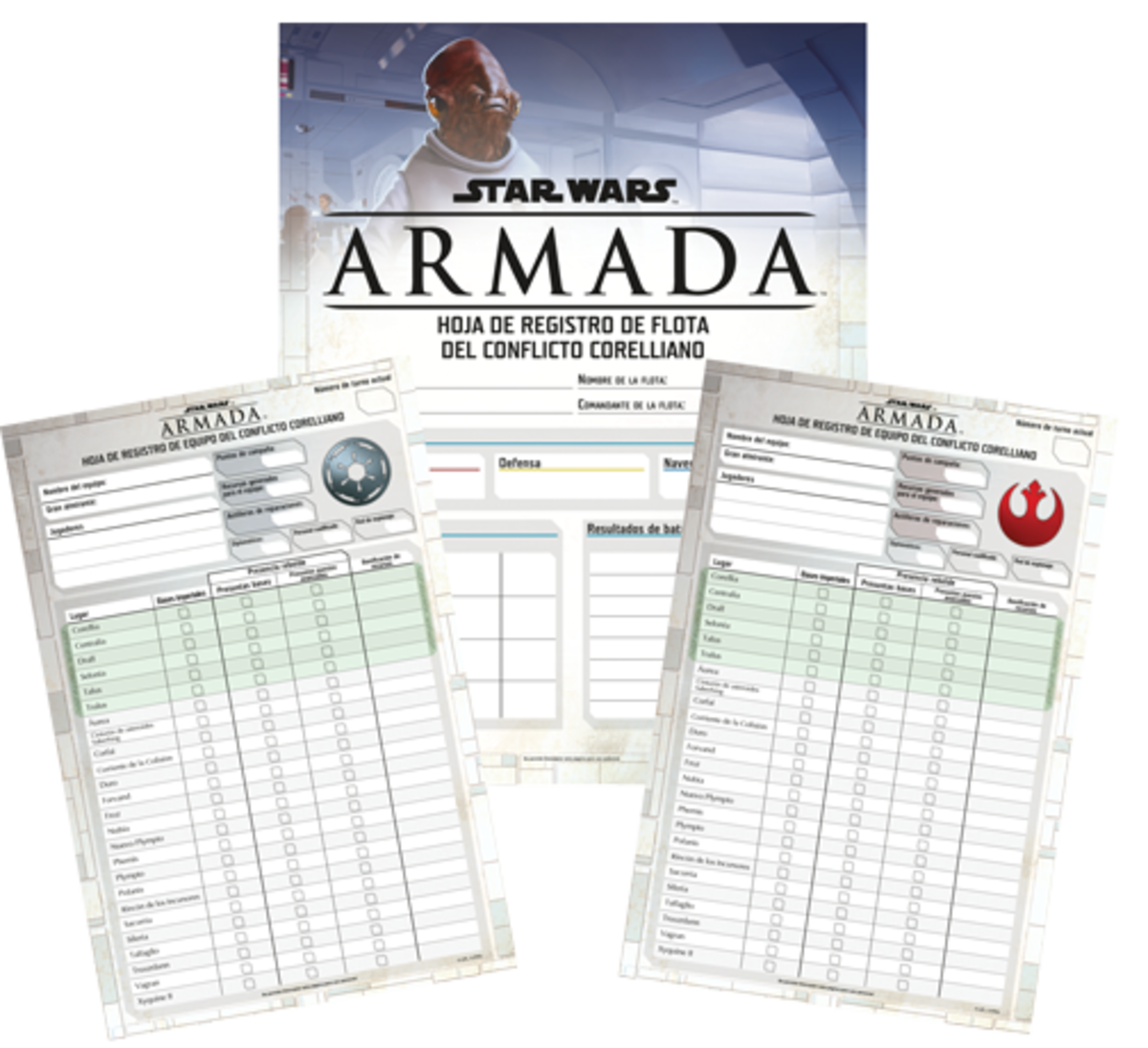 STAR WARS ARMADA: THE CORELLIAN CONFLICT CAMPAIGN EXPANSION (INGLES)4
