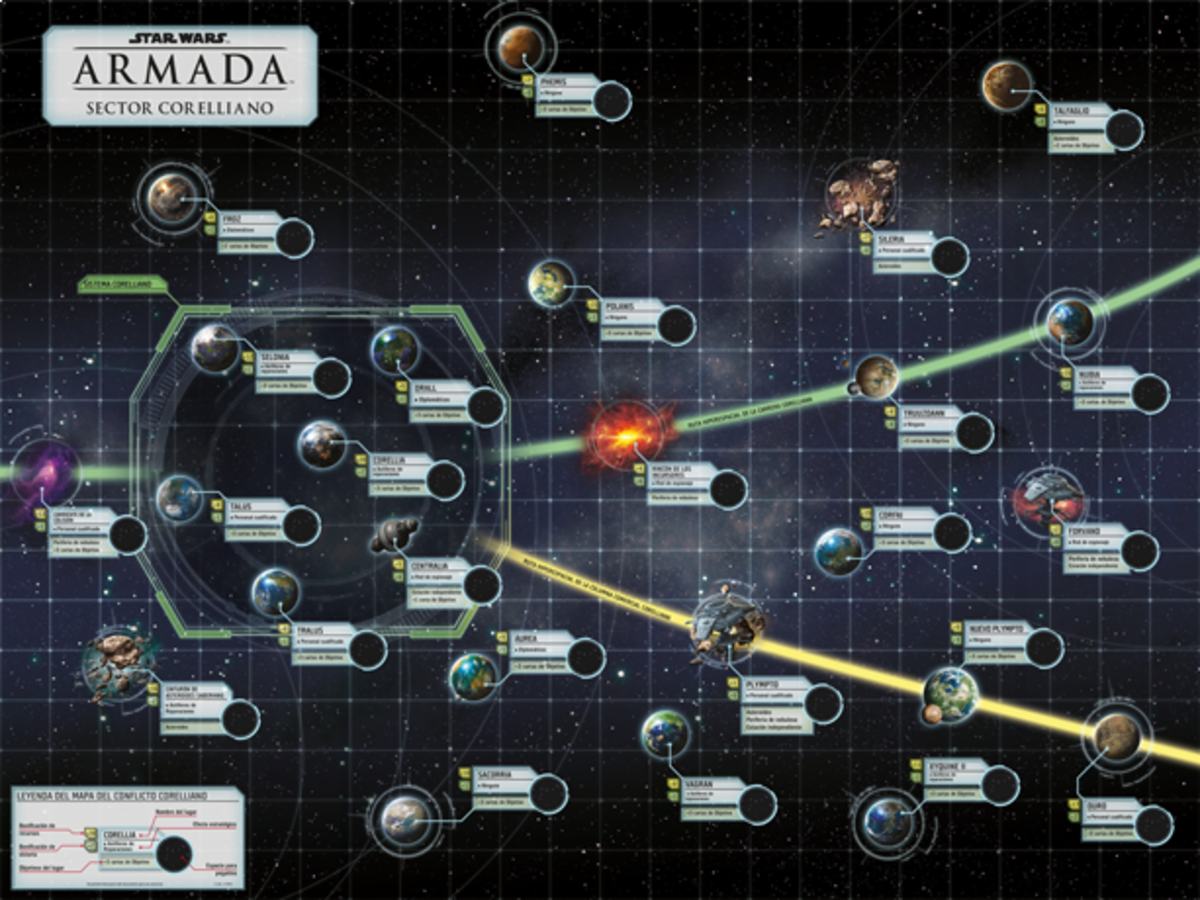 STAR WARS ARMADA: THE CORELLIAN CONFLICT CAMPAIGN EXPANSION (INGLES)2