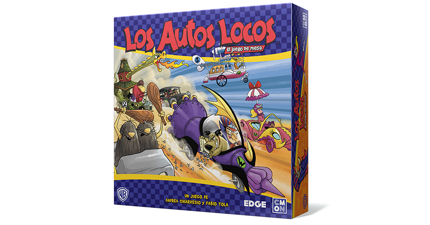 LOS AUTOS LOCOS JUEGO DE MESA BASE1