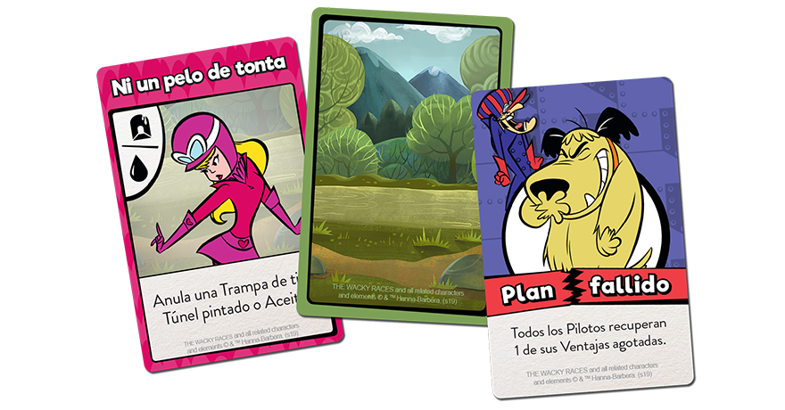 LOS AUTOS LOCOS JUEGO DE MESA BASE3