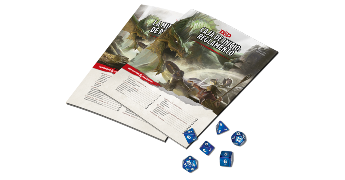 DUNGEONS AND DRAGONS 5TH EDITION: STARTERS - STARTER SET / CAJA DE INICIO (ESPAÑOL)2