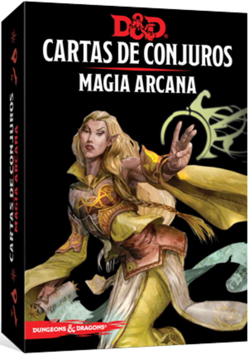 DUNGEONS AND DRAGONS 5TH EDITION: CARTAS DE CONJURO - MAGIA ARCANA (ESPAÑOL)1
