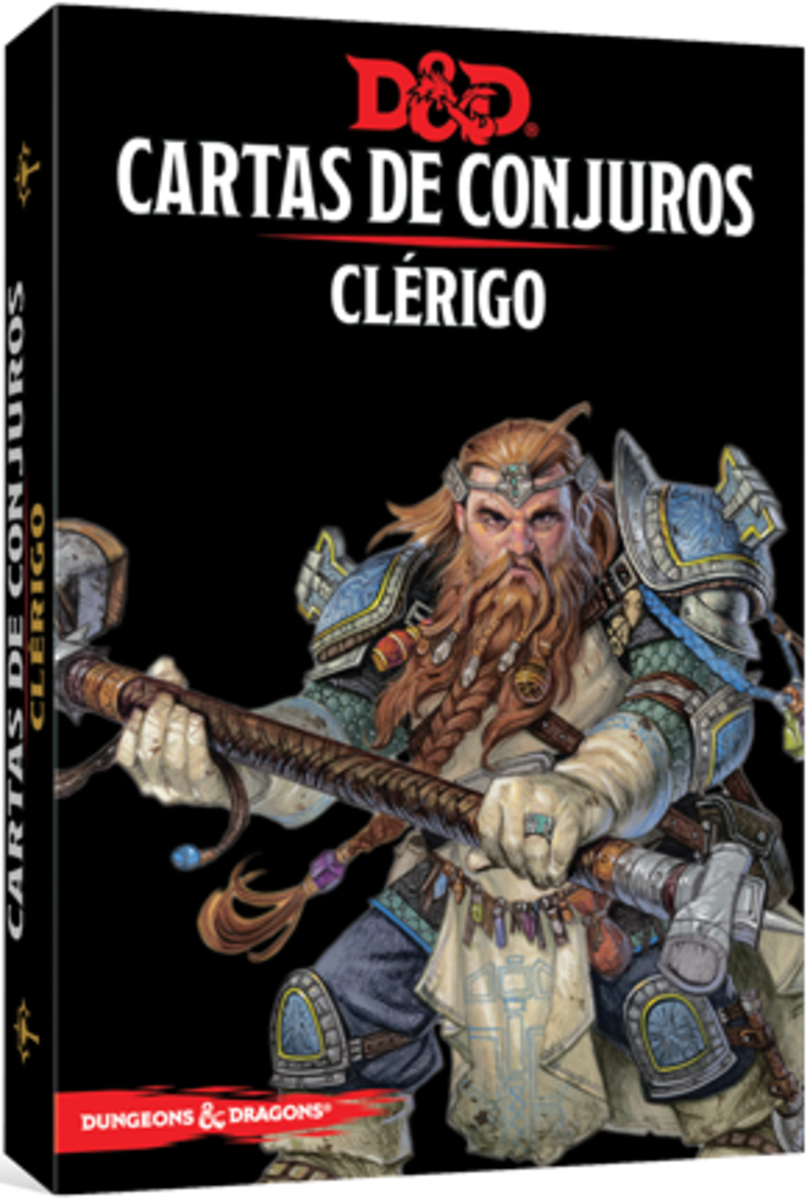 (D&D) DUNGEONS AND DRAGONS 5TH EDITION: CARTAS DE CONJURO - CLERIGO (ESPAÑOL)1