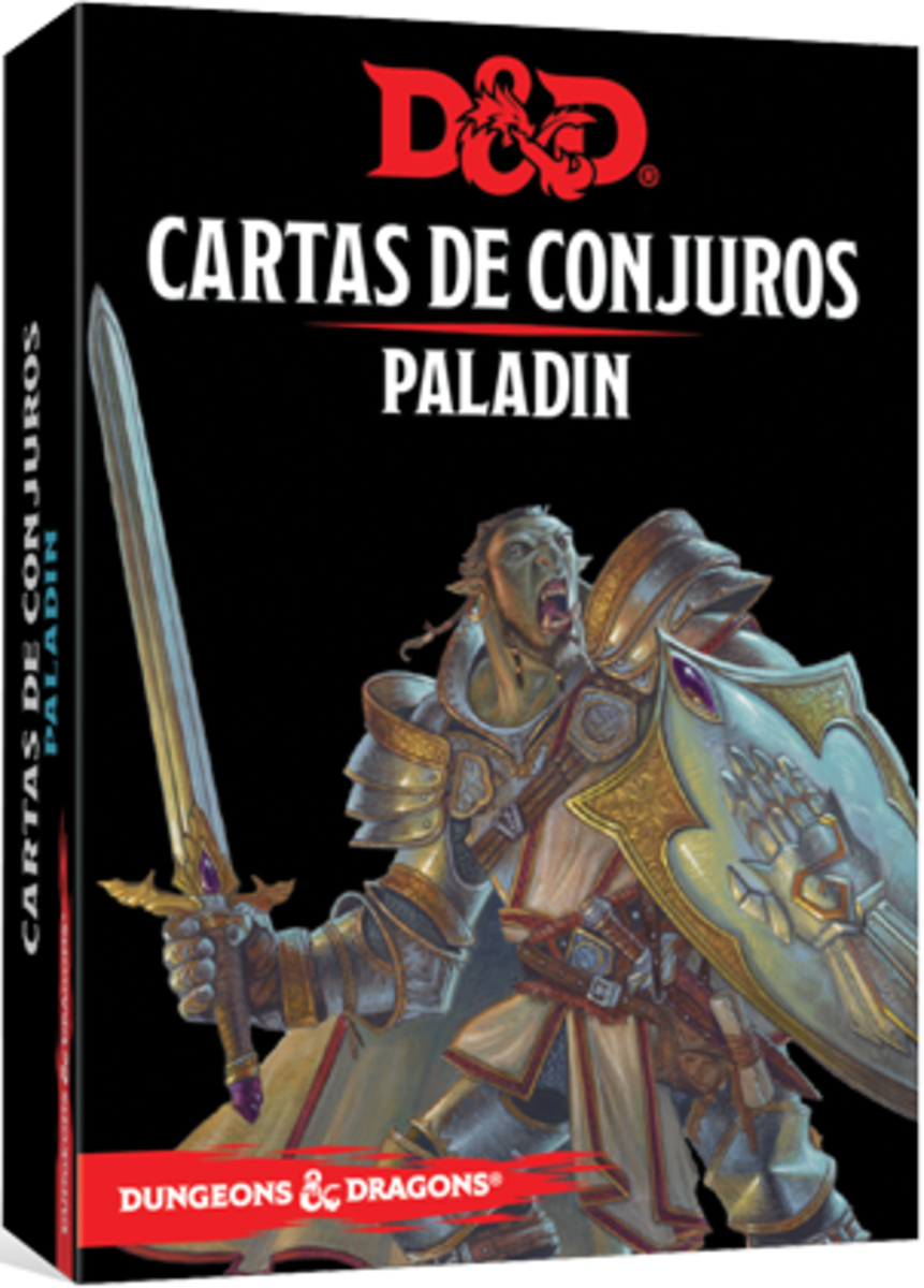 DUNGEONS AND DRAGONS 5TH EDITION: CARTAS DE CONJURO - PALADIN (ESPAÑOL)1