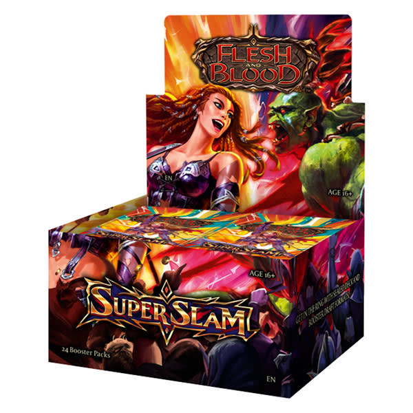 FLESH AND BLOOD TCG: SUPER SLAM BOOSTER DISPLAY1
