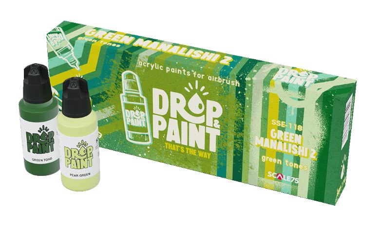 DROP & PAINT - GREEN MANALISHI 22