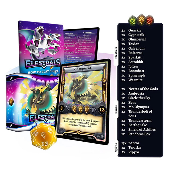 Elestrals 1st Edition-- Starter Deck- Ohmperial1