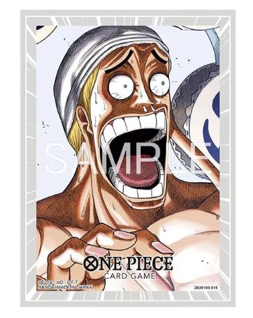 ONE PIECE TCG: OFFICIAL SLEEVES 14 DISPLAY - ENEL1