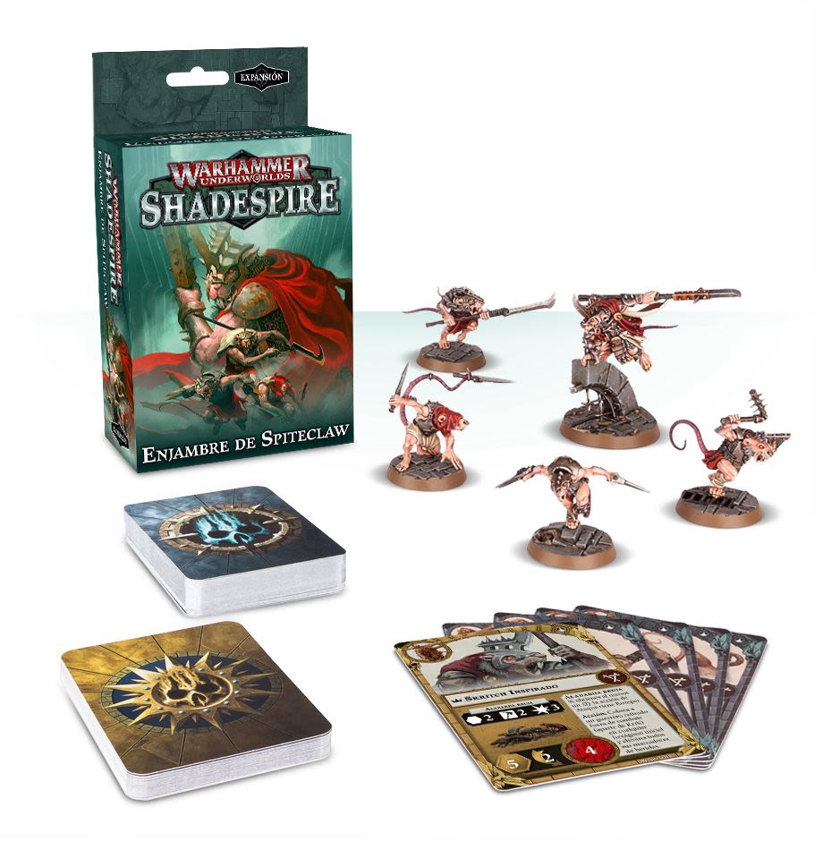 W/UNDERWORLDS SHADESPIRE: ENJAMBRE SPITECLAW (ESPAÑOL)1