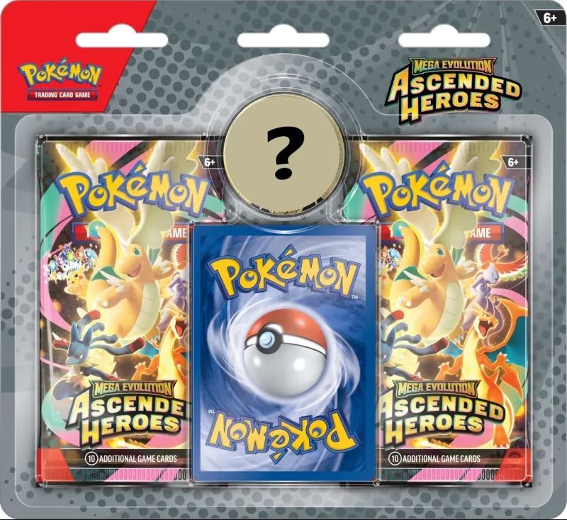 POKEMON TCG: MEGA EVOLUTION 02.5 ASCENDED HEROES- 2-PACK COLLECTION CASE (ERIKA)1