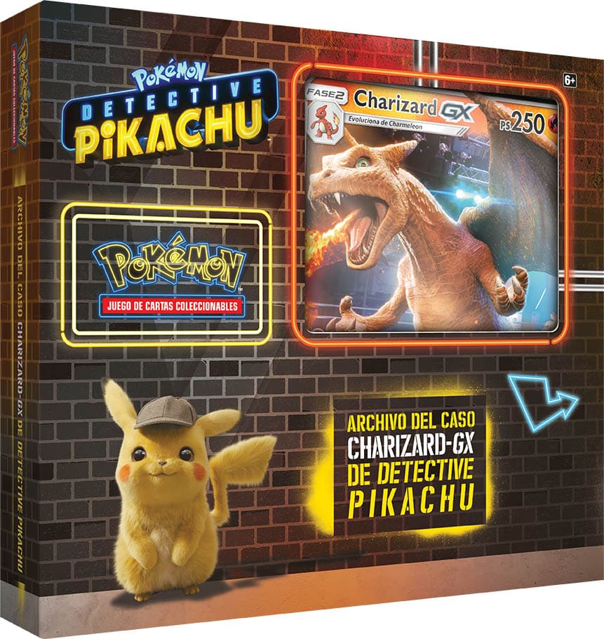 DETECTIVE PIKACHU ARCHIVO DEL CASO ESPECIAL CHARIZARD GX (IDIOMA)1