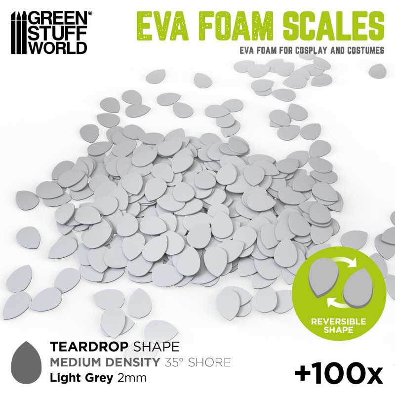 ESCAMAS DE GOMA EVA - LÁGRIMA2