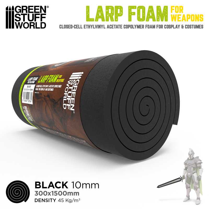 ESPUMA LARP 10MM PARA FILOS DE ESPADAS2