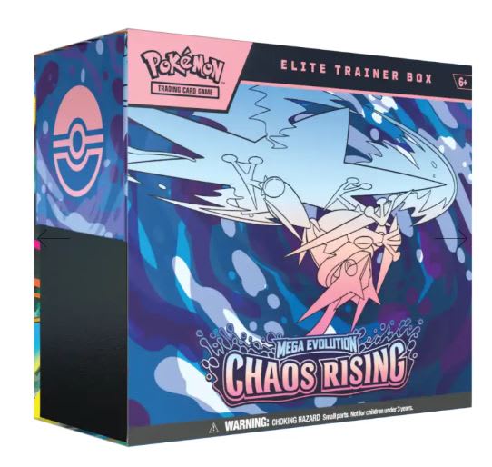 POKEMON TCG: MEGA EVOLUTION 04 CHAOS RISING- ELITE TRAINER BOX1