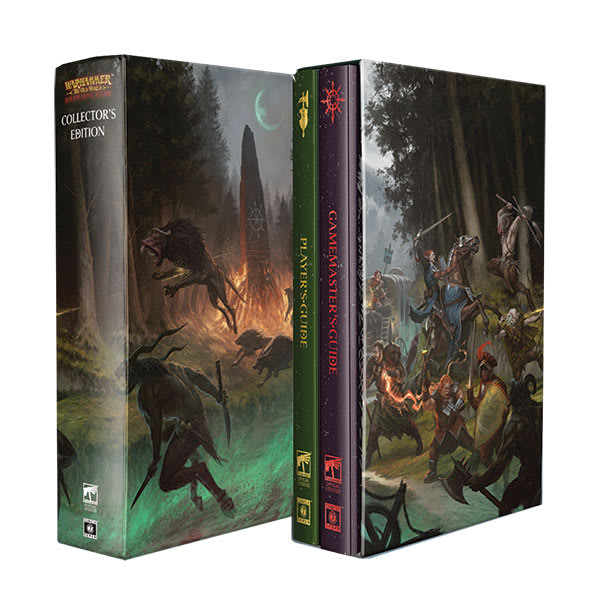 WARHAMMER THE OLD WORLD RPG: COLLECTORS EDITIONS BUNDLE (PLAYERS GUIDE & GAMEMASTERS GUIDE)1