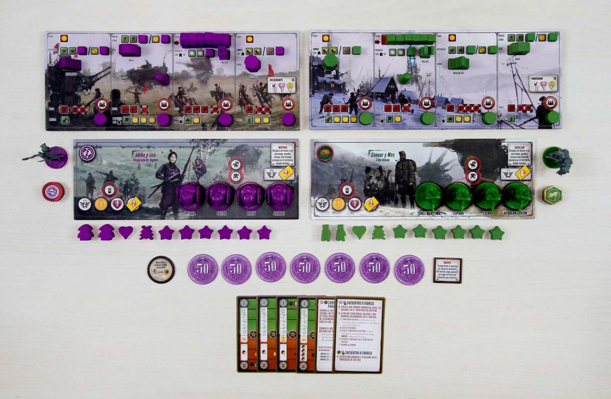 SCYTHE: EXPANSION - INVASORES DE TIERRAS LEJANAS (ESPAÑOL)3