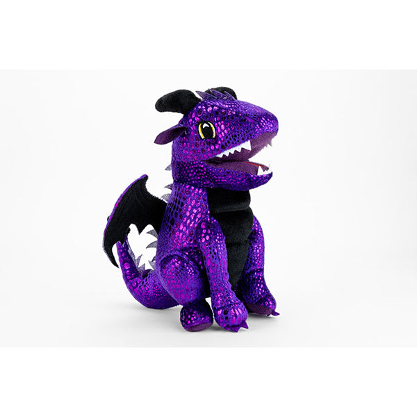 DRAGON PLUSH DICE BAG - PURPLE2