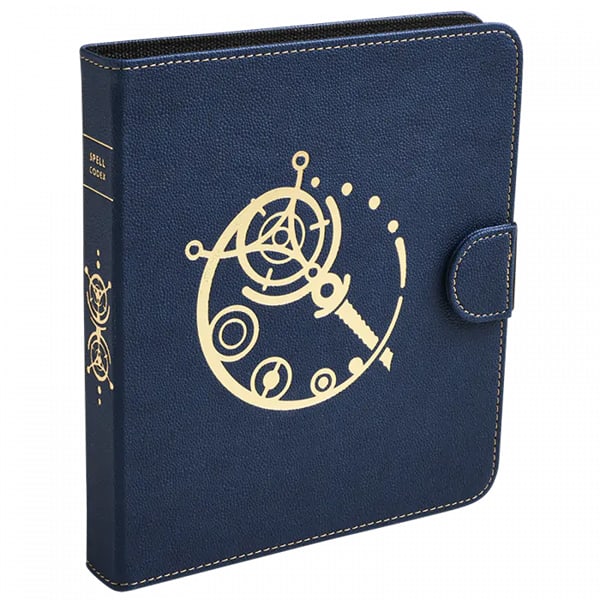 DRAGON SHIELD BINDER: SPELL CODEX PORTFOLIO 160- MIDNIGHT BLUE2