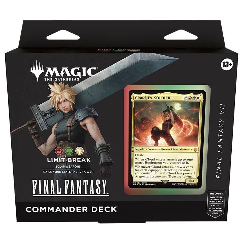 MTG: SPANISH UNIVERSES BEYOND- FINAL FANTASY COMMANDER DECK - LIMIT BREAK1