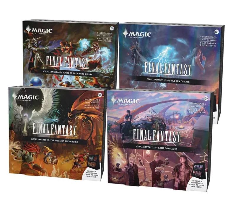 MTG: UNIVERSES BEYOND- FINAL FANTASY SCENE BOX DISPLAY1