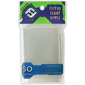 BOARD GAME SLEEVES: STANDAR AMERICAN (57X89MM)1