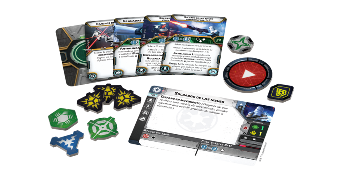GALACTIC EMPIRE SNOWTROOPERS UNIT EXPANSION (INGLES)4