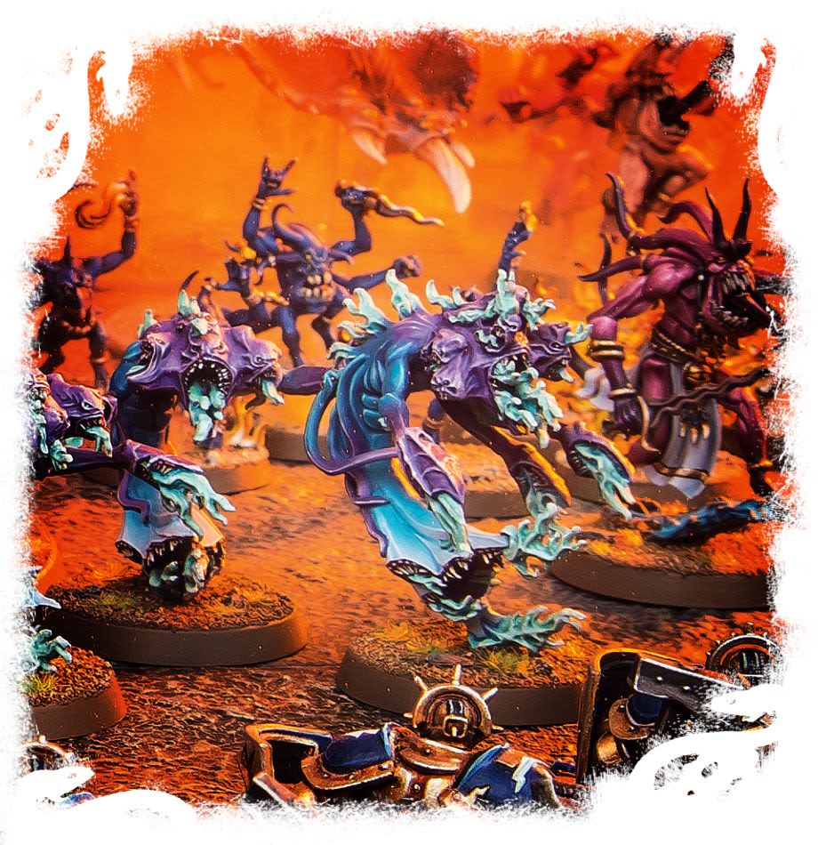 DAEMONS OF TZEENTCH FLAMERS OF TZEENTCH (EASY TO BUILD)2