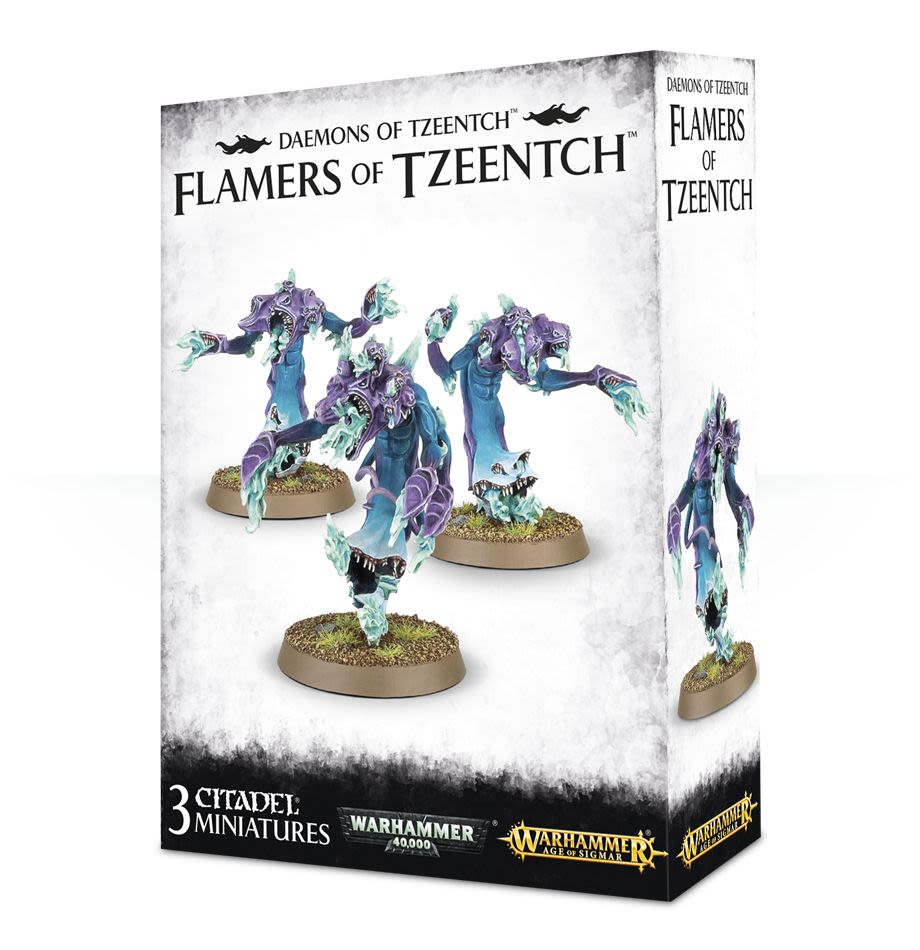 DAEMONS OF TZEENTCH FLAMERS OF TZEENTCH (EASY TO BUILD)9