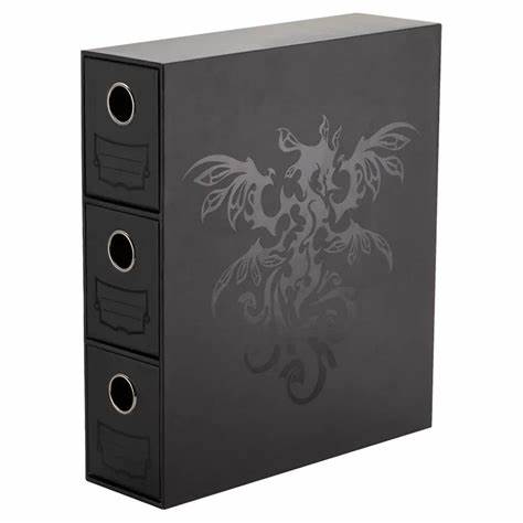 Dragon Shield: Fortress Card Drawers- Black1