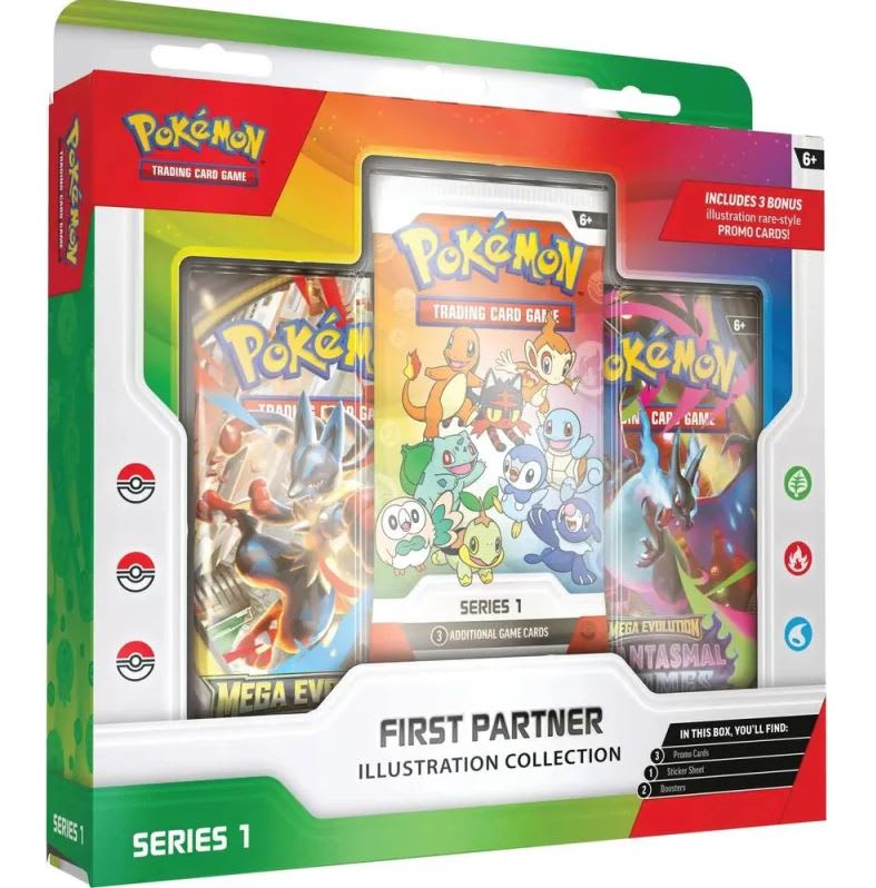 POKEMON TCG: FIRST PARTNER- ILLUSTRATION COLLECTION (SERIES 1)1