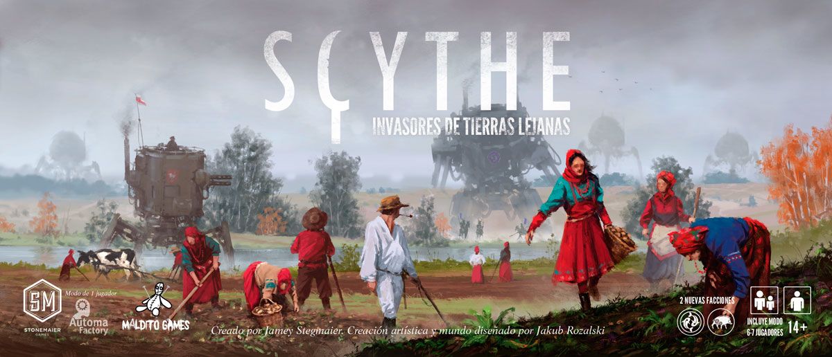 SCYTHE: EXPANSION - INVASORES DE TIERRAS LEJANAS (ESPAÑOL)1