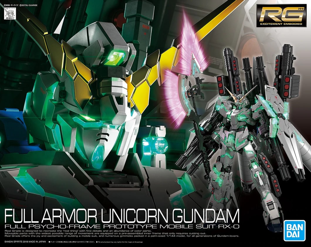 RG 1/144 FULL ARMOR UNICORN GUNDAM1