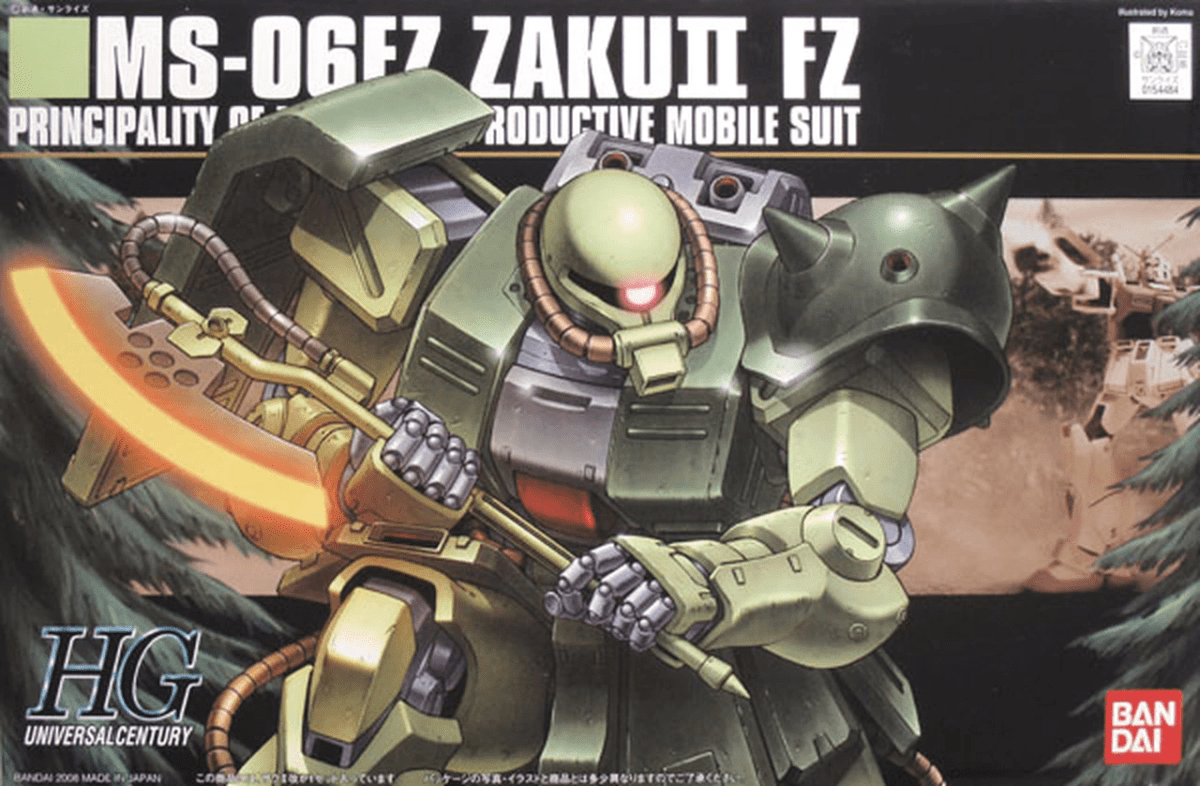 1/144 HG MS-06FZ ZAKU FZ1