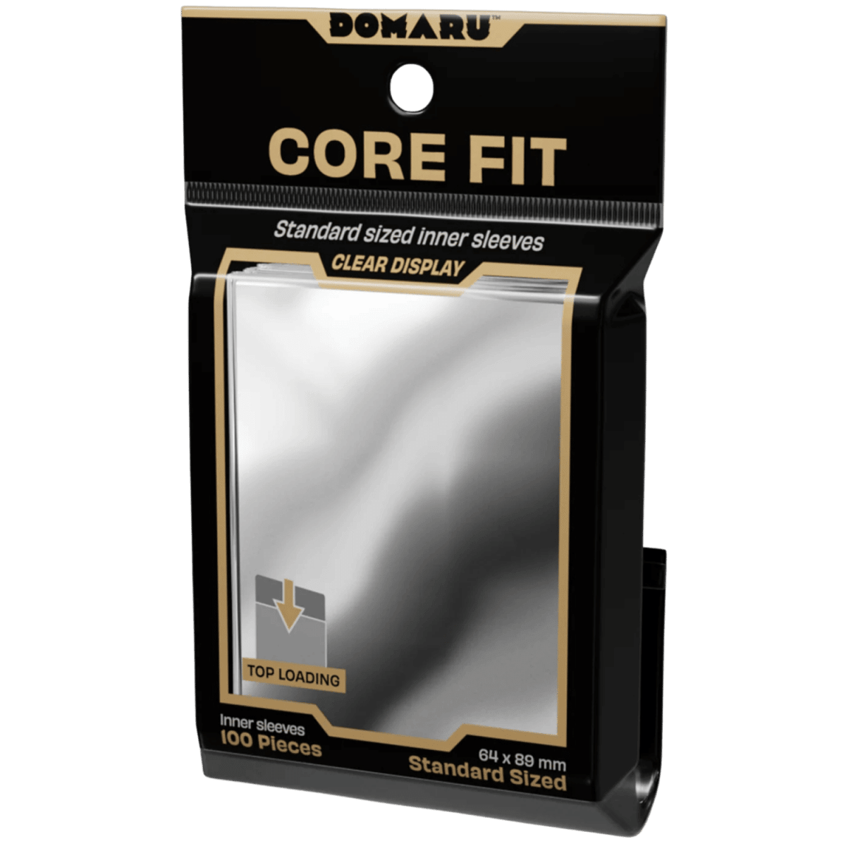 CARD SLEEVES: STANDARD DOMARU CORE FIT- CLEAR INNER SLEEVES1