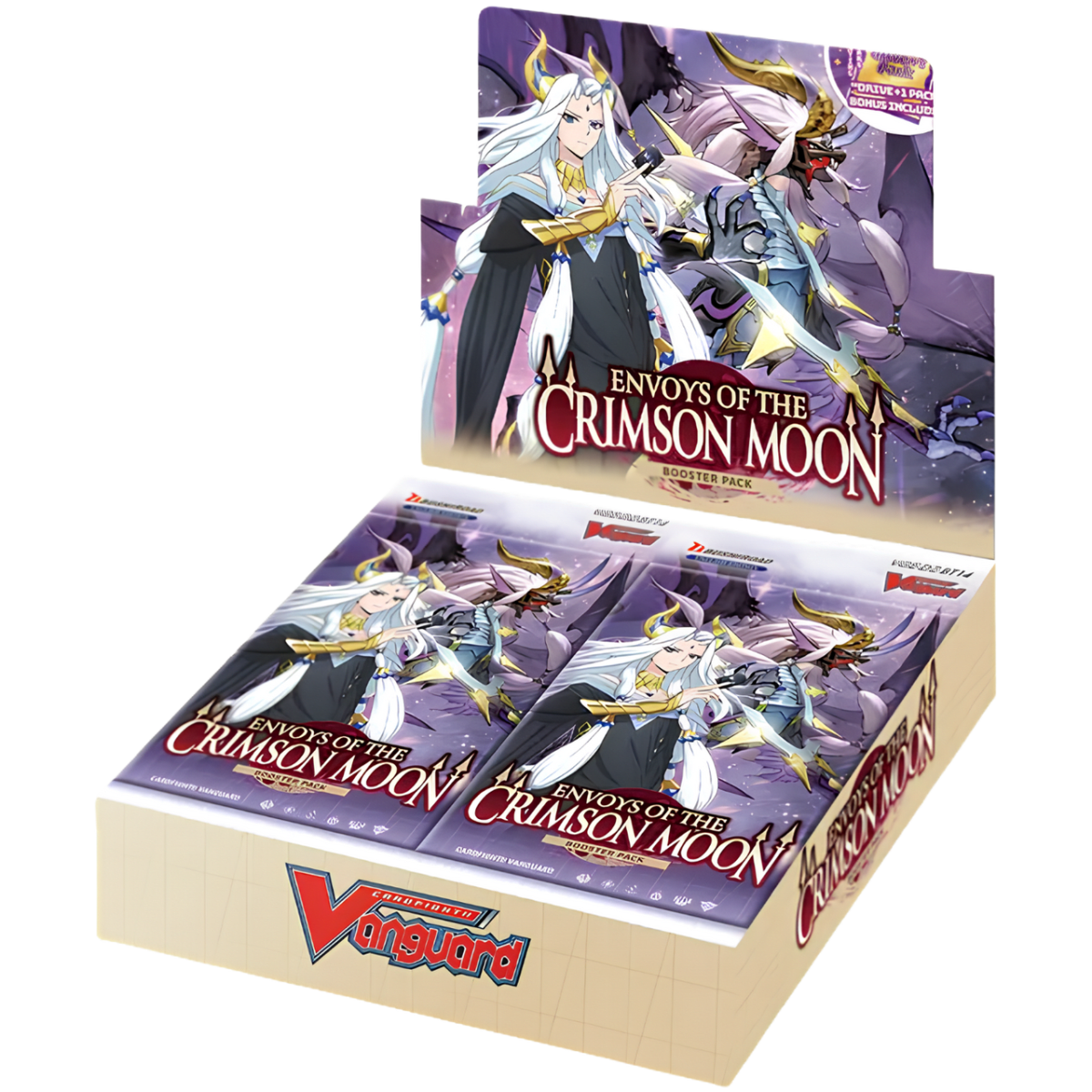 CARDFIGHT VANGUARD: ENVOYS OF THE CRIMSON MOON BOOSTER DISPLAY1
