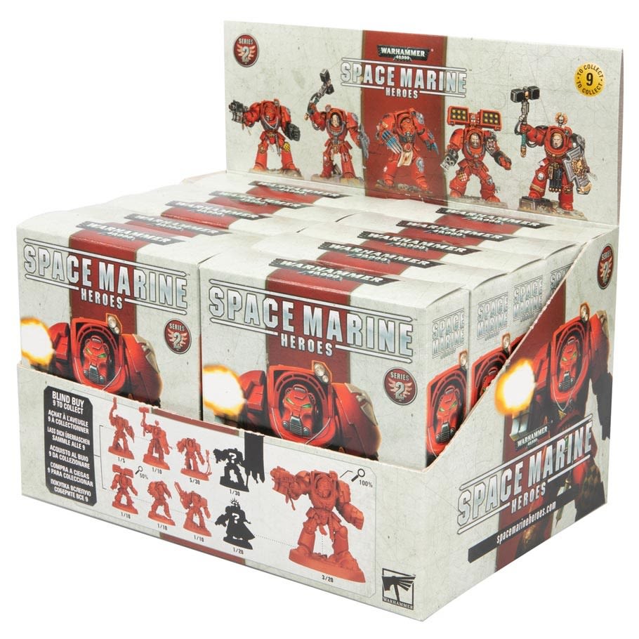 SPACE MARINE HEROES SERIES 2 (ROW) FULL DISPENSER2