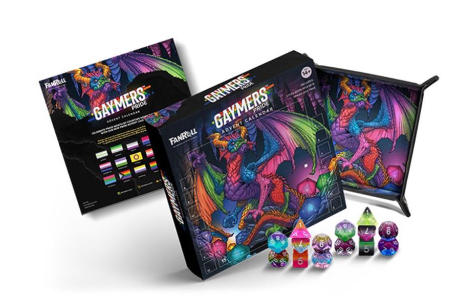 ADVENT DICE CALENDAR: GAYMERS PRIDE ADVENT CALENDAR1